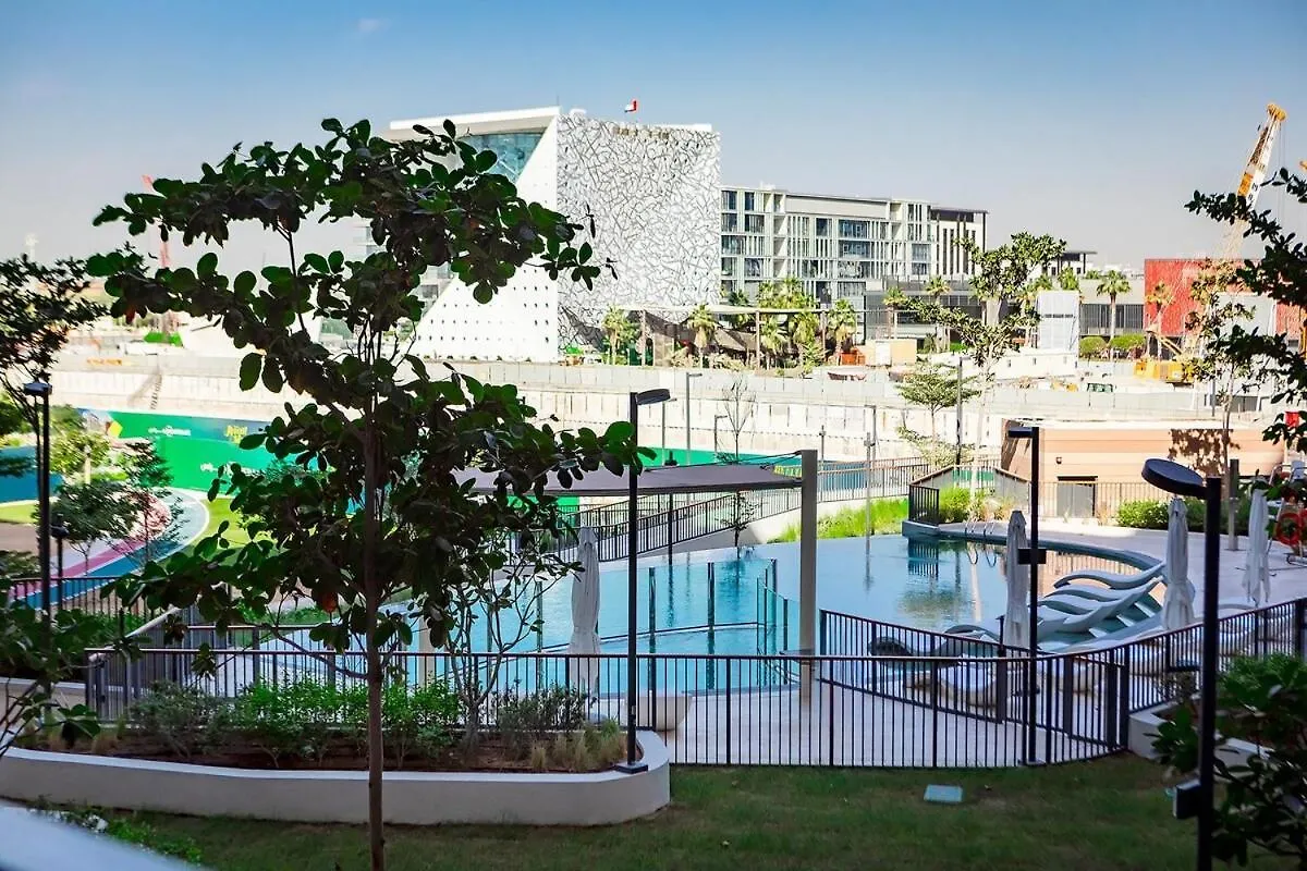 Apartment City Walk Green Planet View 1Br Dubai